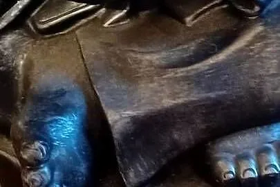 MNICH BUDDA DZIECKO Z ZYWICY 44 WYSOKA Z NIEMIEC LEKKO CIEZKA, Wielkopolskie, Poznań