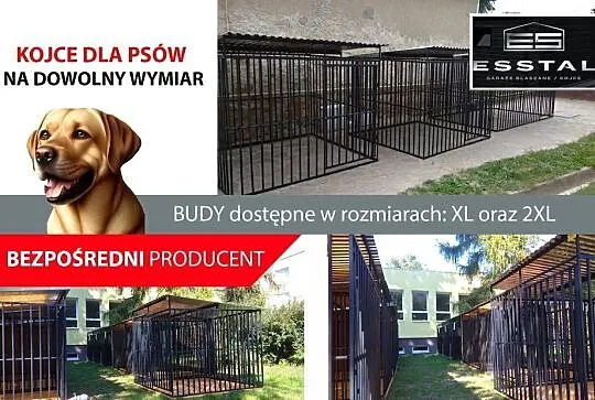 Mały Kojec dla Psa , KOJCE dla Psów , Klatka na Wymiar   - ESSTAL