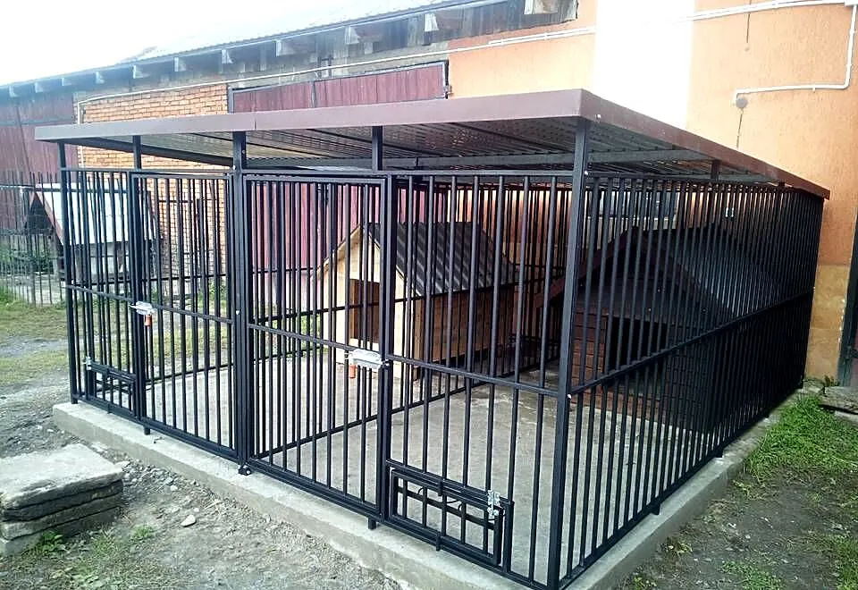 Kojec podwójny dla psów 3,5x4 kojce dla psa klatka boks okucia, Podkarpackie, Rzeszów