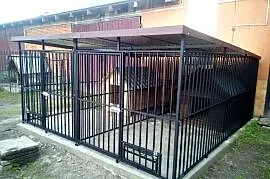 Kojec podwójny dla psów 3,5x4 kojce dla psa klatka boks okucia