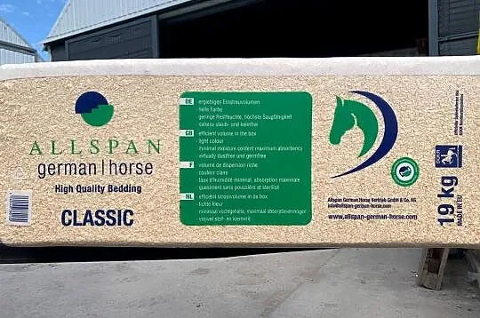 Ściółka dla koni, zwierząt, trociny, wióry Allspan Classic, paleta 15 opk., Podlaskie, Białystok