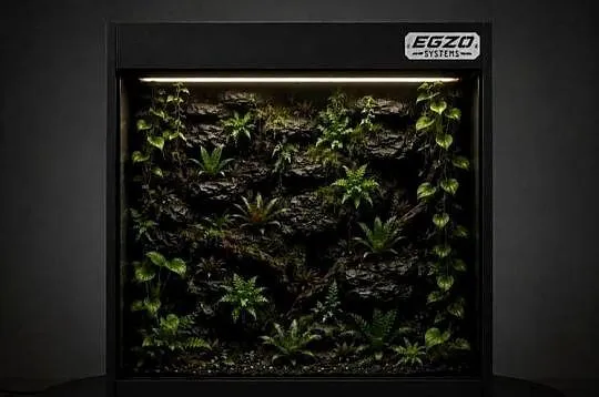 Terrarium od Egzo Systems dla gekona orzęsionego boa cesarskiego