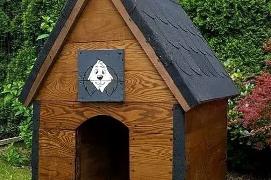 Ocieplana Buda Domek drewniany dla psa, Małopolskie, Rzeszotary