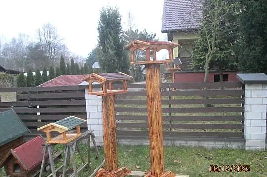 karmniki dla ptaków, Mazowieckie, Budy Zaklasztorne