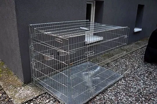 Klatka Składana dla Psa 116x85x78*Plus Materac*Okazja*Olsztyn