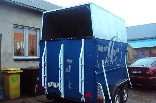 Przyczepka na 2 konie! 1200dmc! Aluminiowa,Malo uz