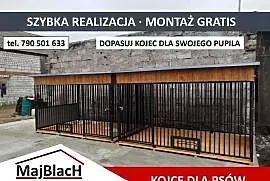 Kojec dla Psa - | Tanie Kojce dla Psów | Różne Wymiary – Maj-Blach