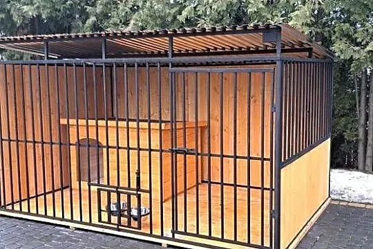 B128 Kojec dla Psa 3x2 - ściany drewniane Impregnowane | KOJCE | - ESSTAL, Lubelskie, Międzyrzec Podlaski