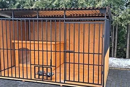 B128 Kojec dla Psa 3x2 - ściany drewniane Impregnowane | KOJCE | - ESSTAL, Lubelskie, Międzyrzec Podlaski