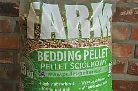 Pelet. Pellet żwirek Farm dla zwierząt. Worek 15 kg