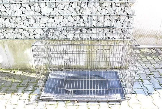DUŻA KLATKA METALOWA KOJEC DLA PSA, KRÓLIKA