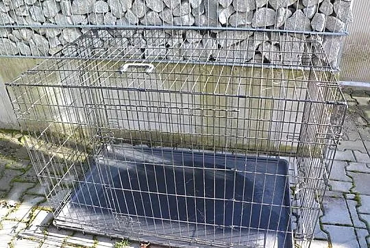 DUŻA KLATKA METALOWA KOJEC DLA PSA, KRÓLIKA, Małopolskie, Biertowice