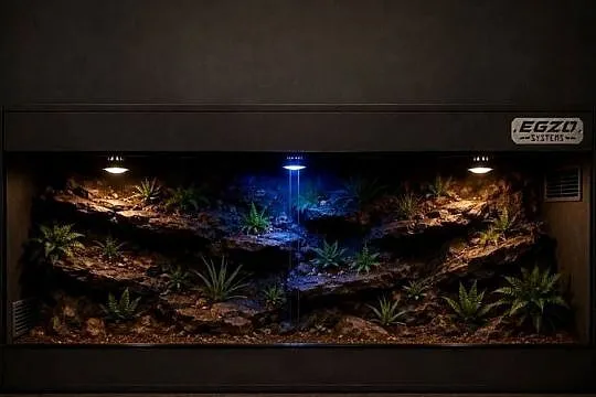 Terrarium dla agamy brodatej żółwia greckiego gekona lamparciego