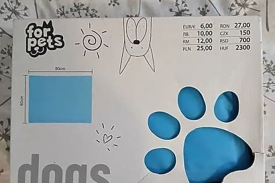 Mata chłodząca dla psa kota zwierząt