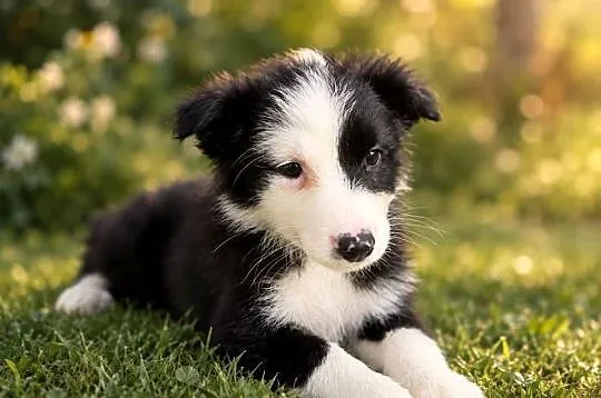 Suczka Border Collie czarno biała