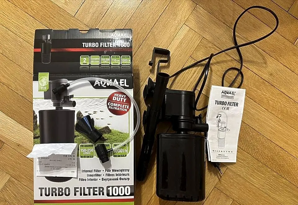 Aquael Turbo filter 1000, Mazowieckie, Warszawa