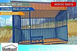 Typowy Kojec dla Psa - Producent | Różne Wymiary – Maj-Blach