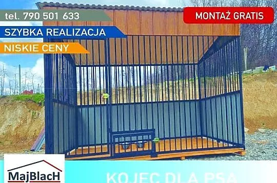 Typowy Kojec dla Psa - Producent | Różne Wymiary – Maj-Blach, Warmińsko-mazurskie, Szczytno