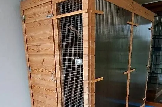 Sprzedam klatkę, wolierę zewnętrzną