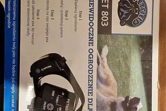 Niewidoczne ogrodzenie, pastuch PET-803, Mazowieckie, Ostrołęka