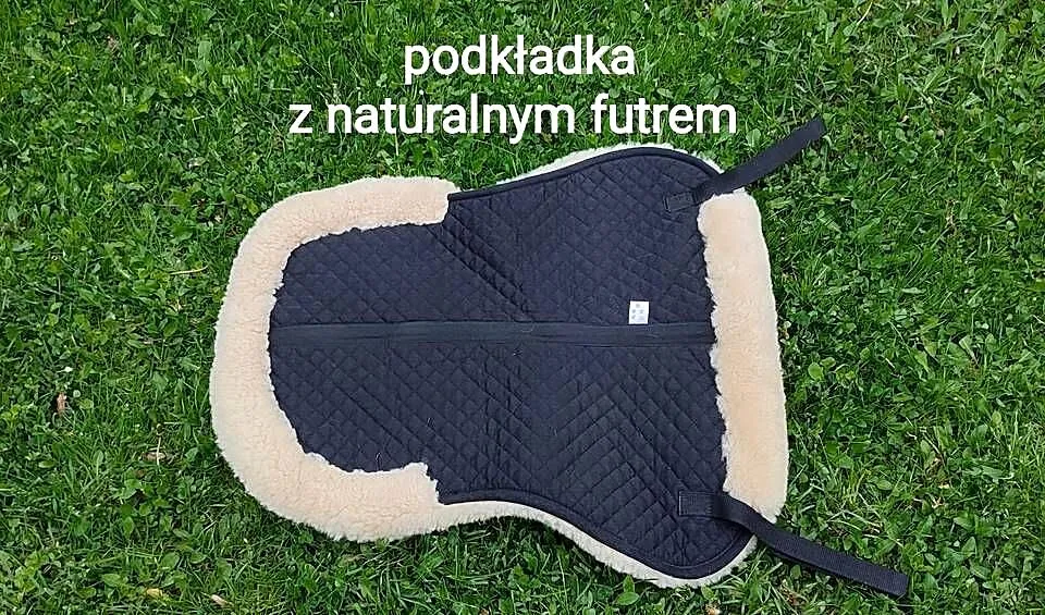 Jak nowa Podkładka pod siodło z naturalnym futerkiem, Małopolskie, Jasień