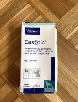Sprzedam preparat Easotic 10 ml data ważności 02.2026 Toruń, 
