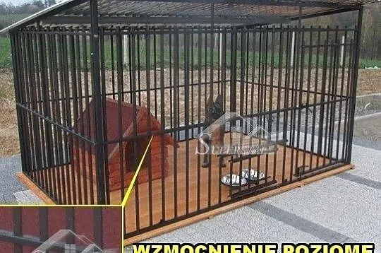 WZMOCNIONY Kojec dla psa 3x2, kojce CAŁA POLSKA, Podkarpackie, Rzeszów