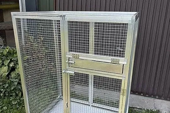 Klatka/woliera aluminiowa dla ptaków