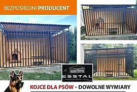 A123 Kojec dla Psa 3x2 - ściany drewniane Impregnowane | KOJCE | - ESSTAL