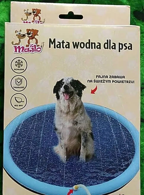 mata wodna chłodząca fontanna ogrodowa dla psa 150cm, Łódzkie, Łódź