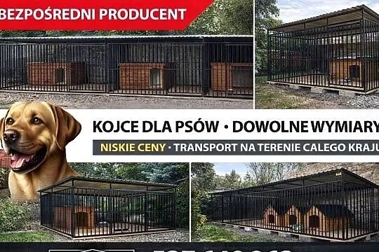 Kojec dla Psa , Klatka dla Psa , Zagroda , Zadaszenie  - ESSTAL-, Mazowieckie, Przasnysz