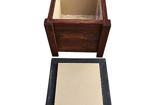 Docieplona buda dla psa kota 62x55cm dach zdejmowany drewniana Lakierowana, Mazowieckie, Warszawa
