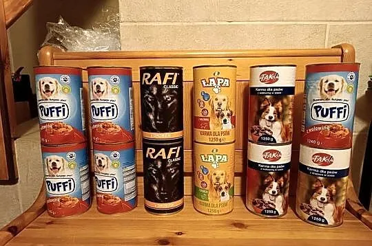 Zestaw karma mokra PUFFI, RAFI, TAK! dla psa + GRATIS!, Śląskie, Szczyrk