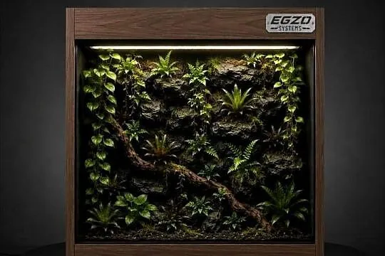 Terrarium dla gekona orzęsionego kameleona pytona regiusa