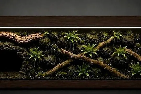 Terrarium od Egzo Systems dla kameleona boa cesarskiego pytona regiusa