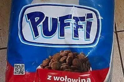 Sucha karma dla dorosłych psów,  marka Puffi z wołowiną w opakowaniu 10 kg., Warmińsko-mazurskie, Morąg