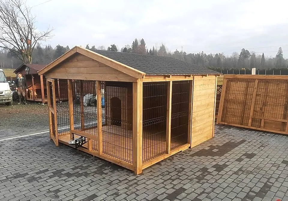 Kojec dla psa drewniany, Małopolskie, Jordanów