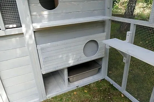 Domek Ogrodowy z wybiegiem dla Kota v.2, Małopolskie, Trzemeśnia