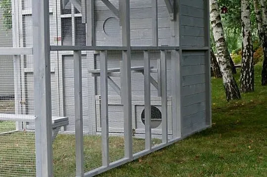 Domek Ogrodowy z wybiegiem dla Kota v.2, Małopolskie, Trzemeśnia