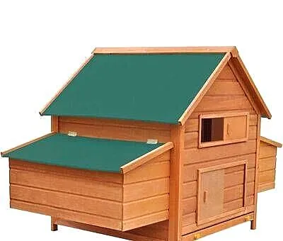 vidaXL Kurnik drewniany, 157 x 97 x 110 cm(SKU:170410), Mazowieckie, Warszawa
