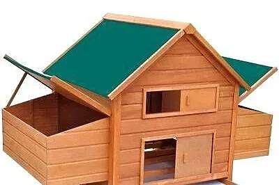 vidaXL Kurnik drewniany, 157 x 97 x 110 cm(SKU:170410), Mazowieckie, Warszawa