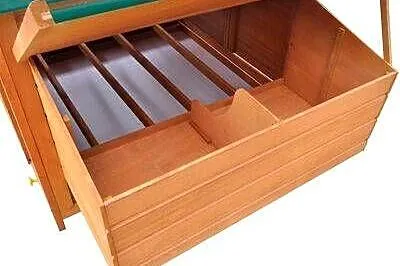 vidaXL Kurnik drewniany, 157 x 97 x 110 cm(SKU:170410), Mazowieckie, Warszawa
