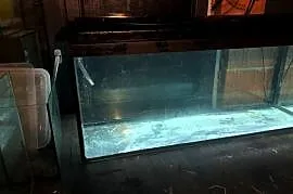 Akwarium 100 cm , 160 L , pokrywa oświetlenie led
