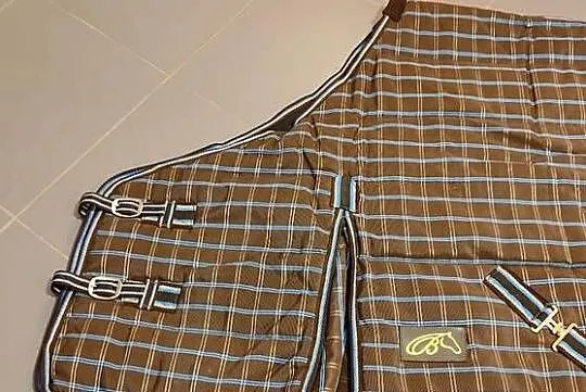 Nowa Derka ZIMOWA stajenna, transportowa - 125cm, gruba, wytrzymała, Małopolskie, Jasień
