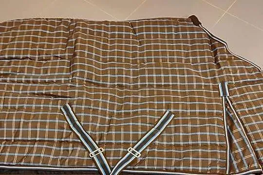 Nowa Derka ZIMOWA stajenna, transportowa - 125cm, gruba, wytrzymała, Małopolskie, Jasień