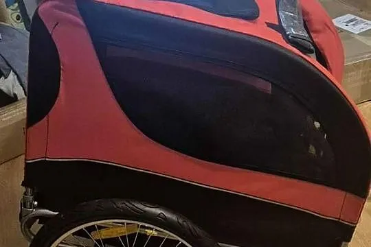 Przyczepka rowerowa dla psa