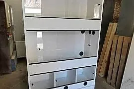 Zestaw terrarium z szafką
