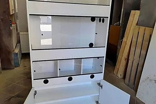 Zestaw terrarium z szafką, Śląskie, Siemianowice Śląskie