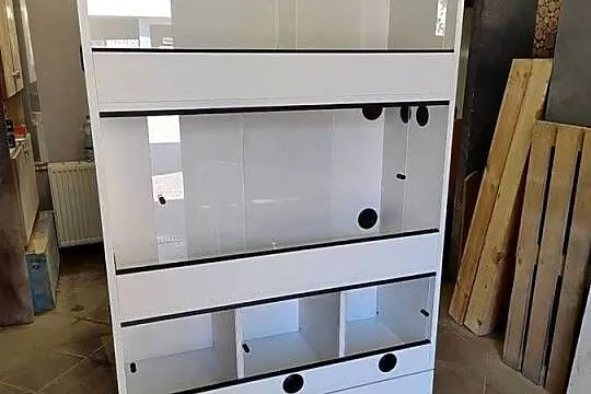 Zestaw terrarium z szafką, Śląskie, Siemianowice Śląskie
