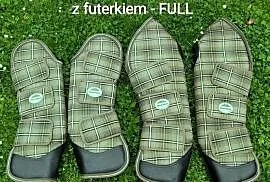 Jak nowe ochraniacze transportowe Full 4 sztuki - grube, z futerkiem